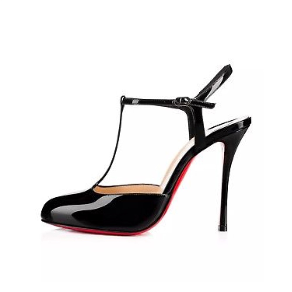 Christian Louboutin Me Pam Black Patent Pump - Picture 4 of 7